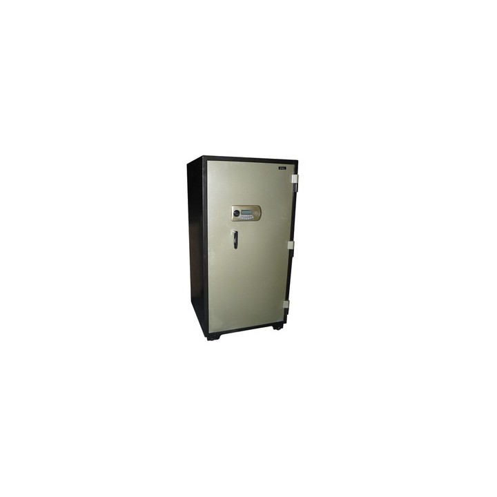 Safe box fireproof safe with code + key, 71x136x64cm 342kg metal case high security safe box code and key unlocking system fire 