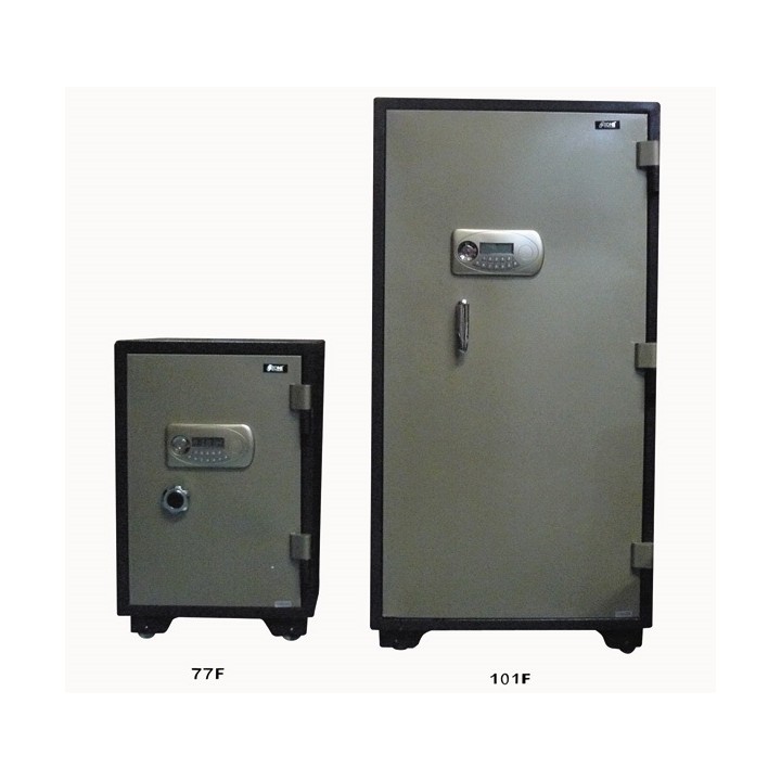 Safe box fireproof safe with code + key, 71x136x64cm 342kg metal case high security safe box code and key unlocking system fire 