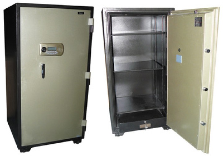 Feuersicher geldschrank mechanischer kode schlussel 71x136x64cm 342kg tresorschrank tresorschranke phoenix - 5