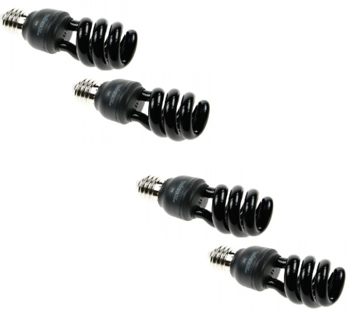 4 cfl lampada uv luce nera e27 15w 220v 230v 240v t3 illuminazione ultravioletta lae1f8f jr international - 1