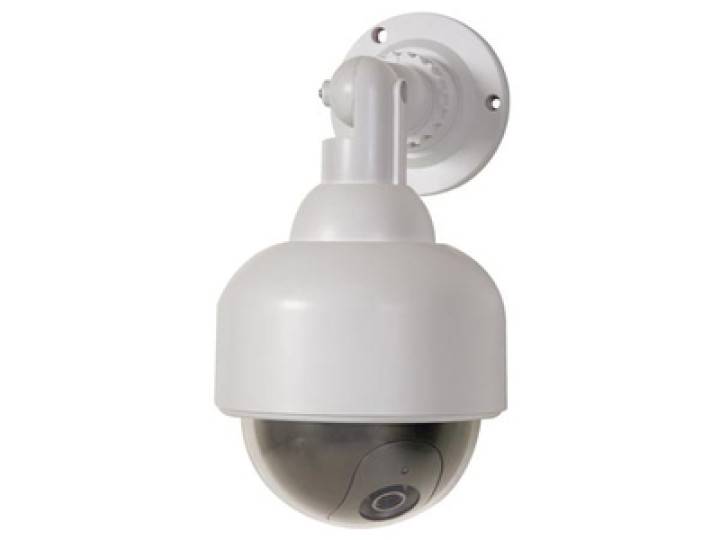 Dome kamera attrappe mit roter ir led velleman - 1
