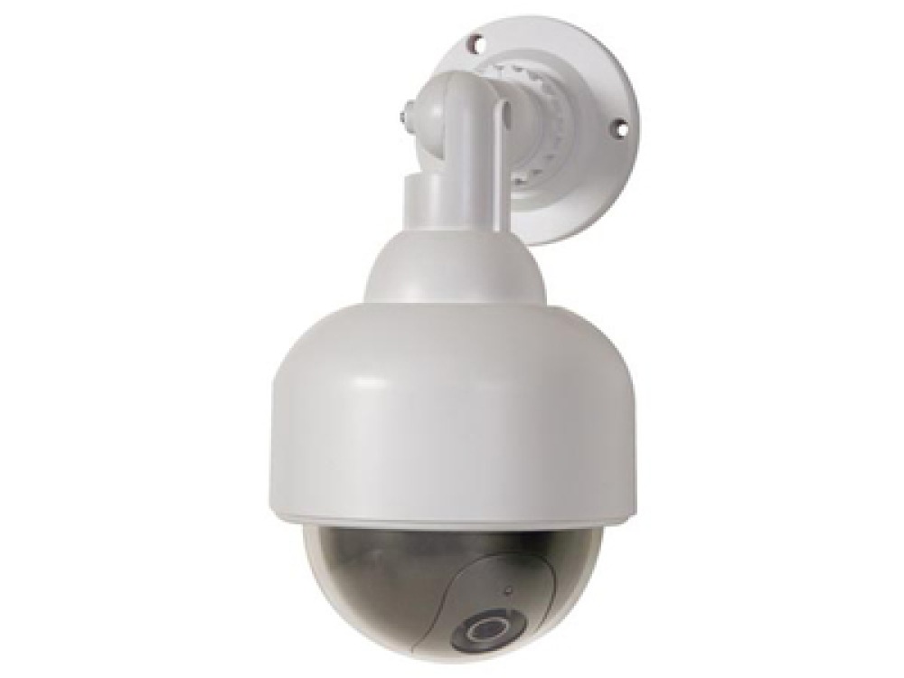 Dome kamera attrappe mit roter ir led velleman - 1