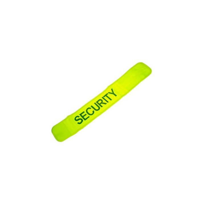 Bracciale giallo fluo sicurezza velcro bracciale bracciale sicurezza bracciale sicurezza jr international - 1