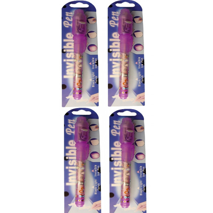 4 filzstift tinte uv unsichtbare uv-lampe mit lila jr  international - 1