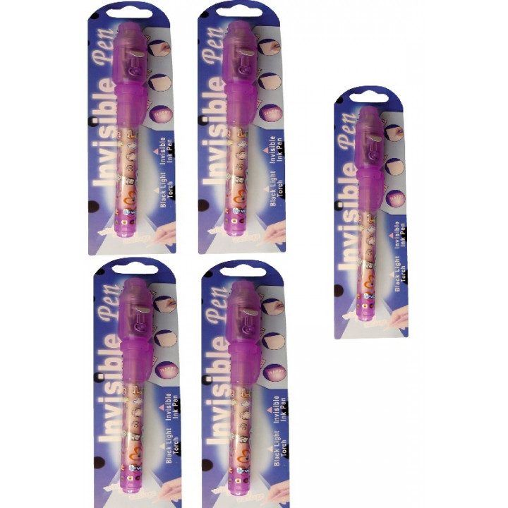 5 tinta de rotulador ultravioleta lámpara ultravioleta invisible de púrpura jr  international - 1