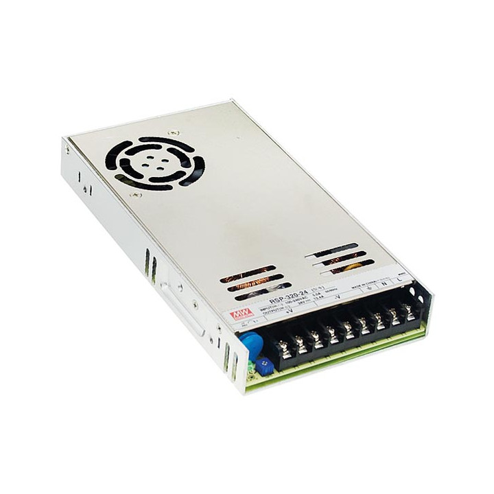 Compact power supplies for computer equipment 1 320 w 24 v output frame farm rsp-320-24 velleman - 1