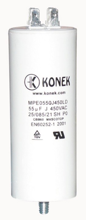 55?f kondensator 55mf 55 mikro farad 450v 50/60 hz motorboot wohnung pod cddem450v55mf jr international - 3
