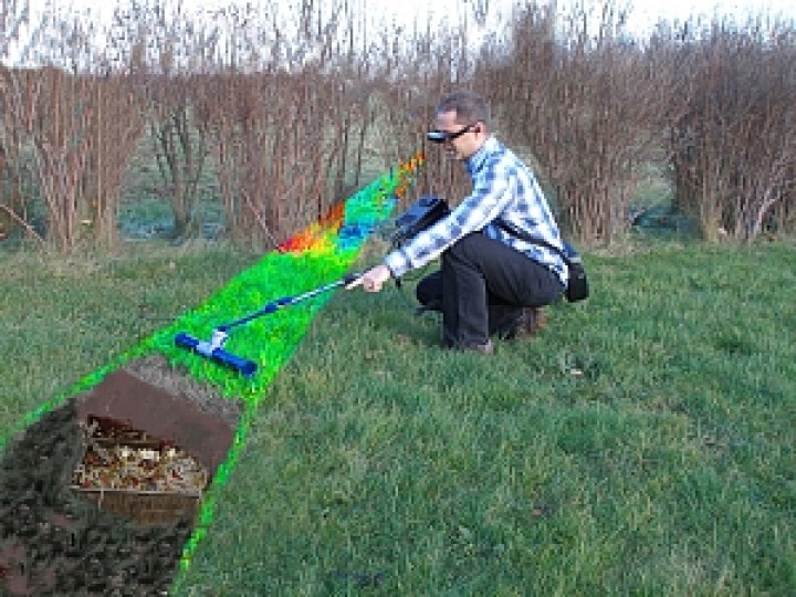 Detector professional metal detector 15khz cs150 md3006 noble metal detection electronic metal detectors professional metal dete