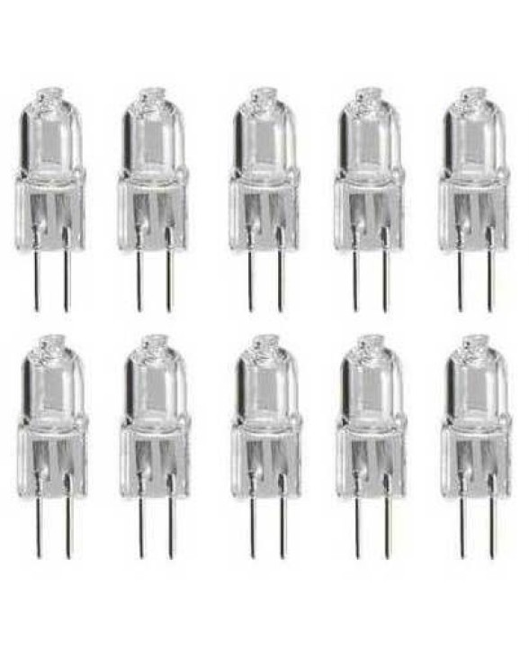1 bombilla halógena transparente 20w 6v g4 lamp h012hq sylvania - 2