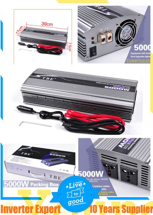 5000w 12v 220v power inverter modified sine wave output 230vac 12vdc psi5000b 230v 240v jr international - 1
