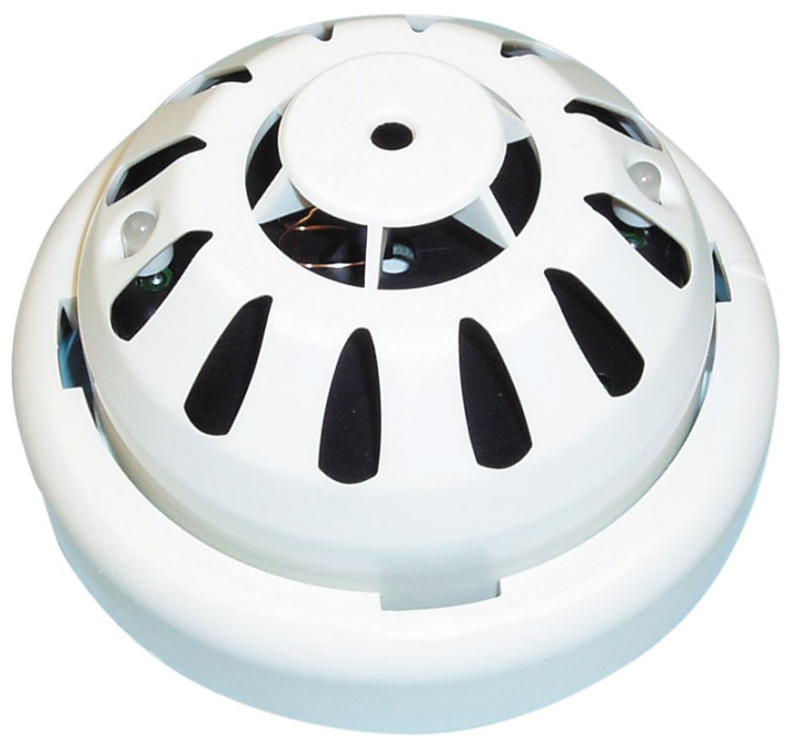 Detector temperature thermovélocimétrique 2002r albano 12v 24v heat detection fire alarm detection jr  international - 1