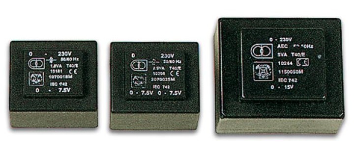 Transformador encapsulado 1.2va 1x9v 1x0.133a 1090012m jr international - 1