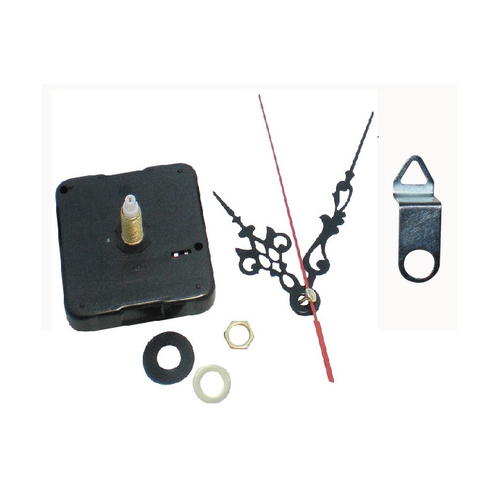 Mecanismo de las agujas del reloj de cuarzo de 23 mm con eje largo bss6188 jr international - 1