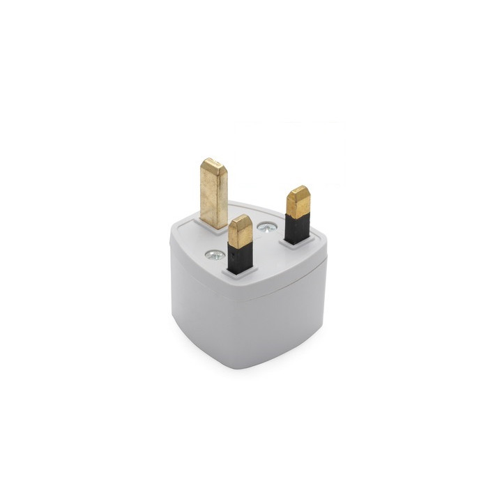Adattatore elettrico presa europea verso presa inglese senza presa terra convertitore adattatore converter jr international - 3