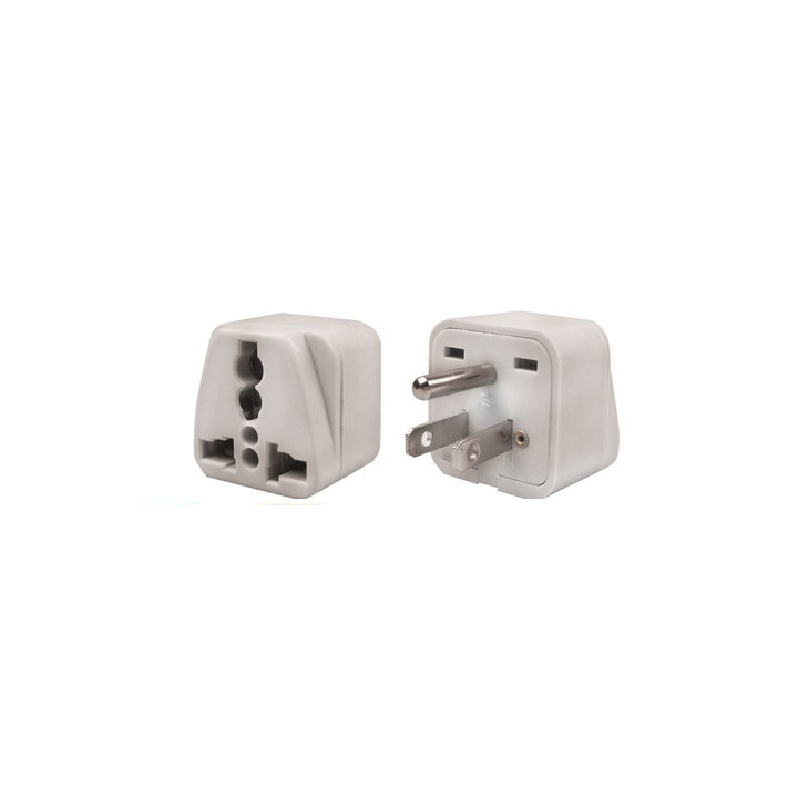 Adaptador electrico 6a macho americano a hembra euro universal adaptadores conectores adaptadores adaptador convertidor jr inter