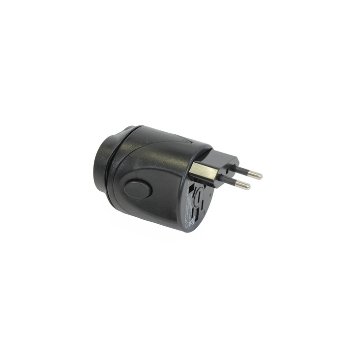 Spina con adattatore usb elettrizza 150 paesi viaggi europa usa australia regno unito gran bretagna jr international - 5