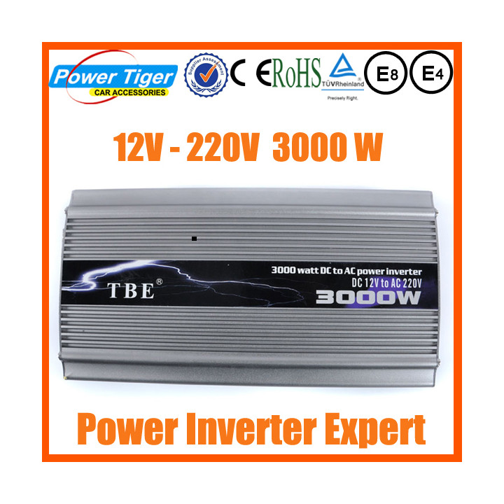 Modified sine wave power inverter 3000w 12vdc in 230vac out pin earth jr international - 1
