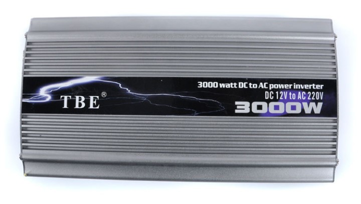 Convertidor con onda sinusoidal modificada 3000w 210v 230v 235 240v entrada 12vdc salida 230vac toma de tierra de espiga adaptad