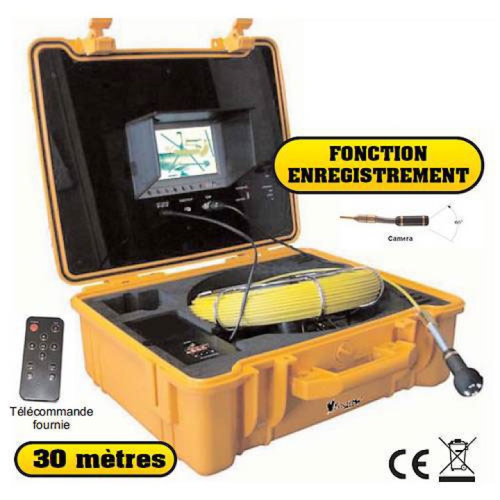 Kamera video-recorder 30m-farbdisplay video um330st inspektion rohrleitungsrohr unclogging endoskop cen - 1