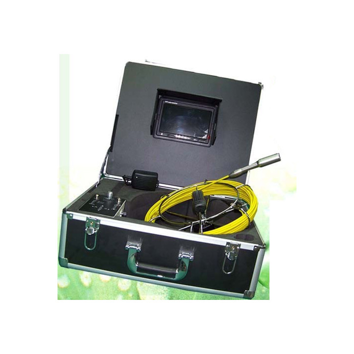 Camera color video inspection pipe 30m usb led unblocking pipe endoscope tec-z710 jr international - 5