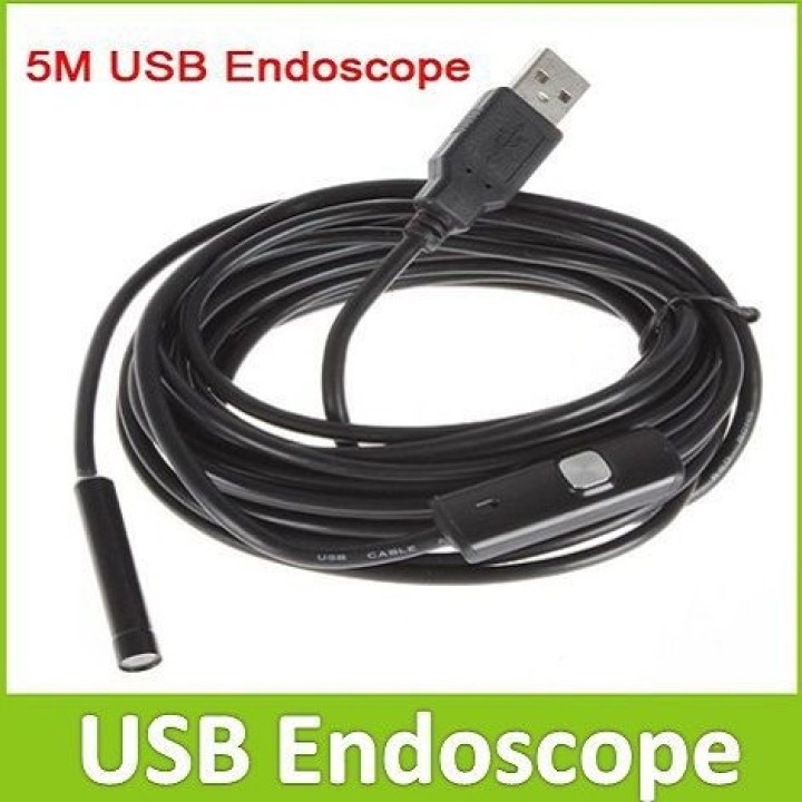 Ip66 endoscopio usb cámara de inspección 5m jr international - 1