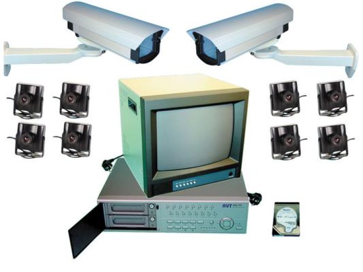 Kit video multiplexor grabador numerico 9 camaras color extensible a 16 camaras web jr international - 1