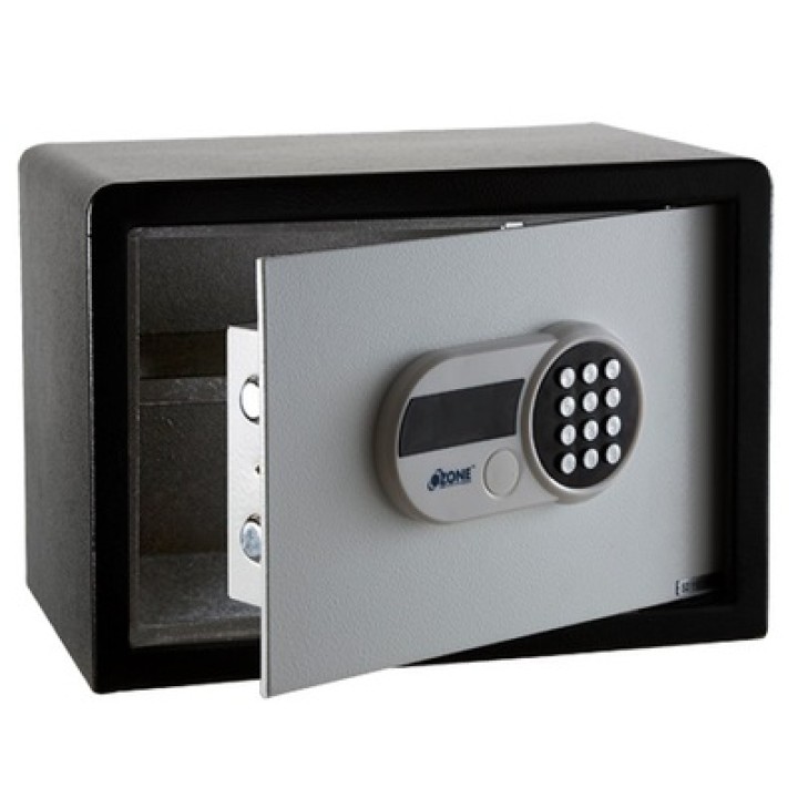 Minicassaforte a codice elettronico 33x23x23cm 10kg sicurezza hotel albergo alberghi sicurezza jr international - 1