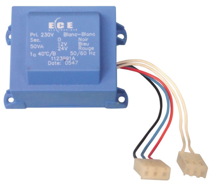Transformer 230 0 12 24vca 50va for ea73 supply motorization panel control panel motorisations automation transformer motorizati