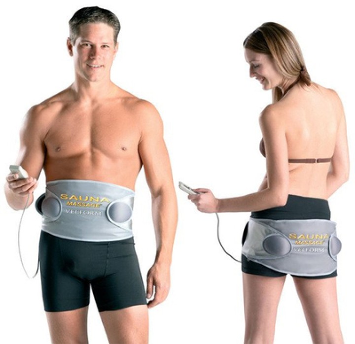 Sauna belt velform adelgazar adelgazamiento y celulitis sudor cálido massante tristar - 1