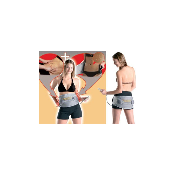 Cintura sauna dimagrante e un aumento della temperatura cellulite velform massanté sudorazione dimagrante tristar - 2