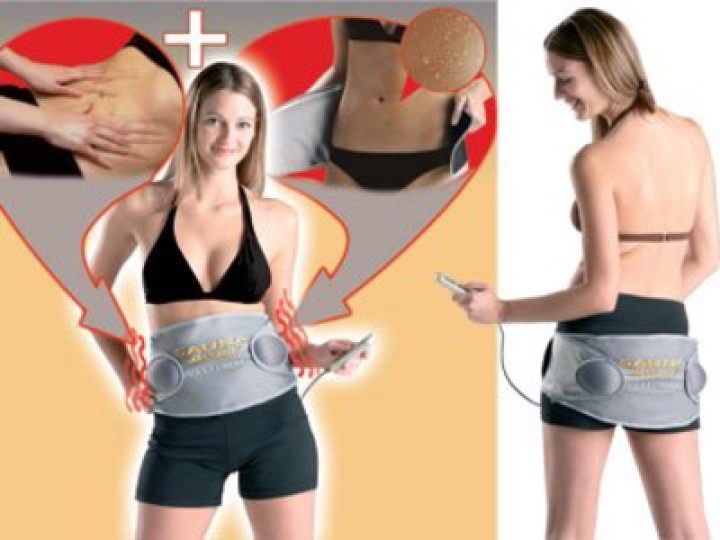Cintura sauna dimagrante e un aumento della temperatura cellulite velform massanté sudorazione dimagrante tristar - 2