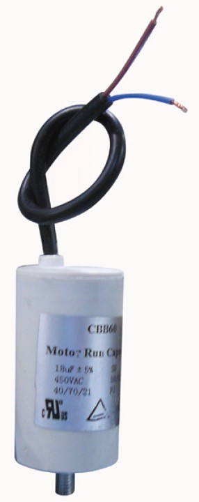 Capacitor 400v 450v 500v 18 micro farad capacitor for 1010 sliding electric motor jr international - 1