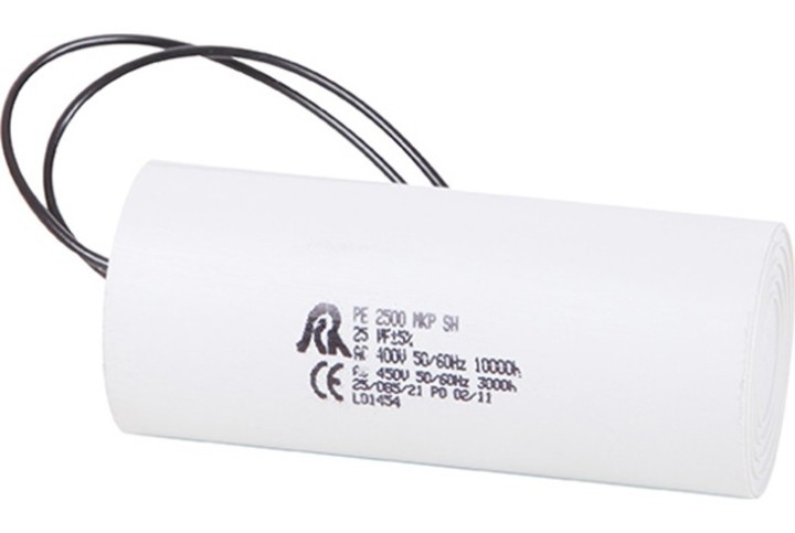 Kondensator 25 mikro farad 450v elektronische bauelemente kondensator elektronische bauelemente jr international - 1