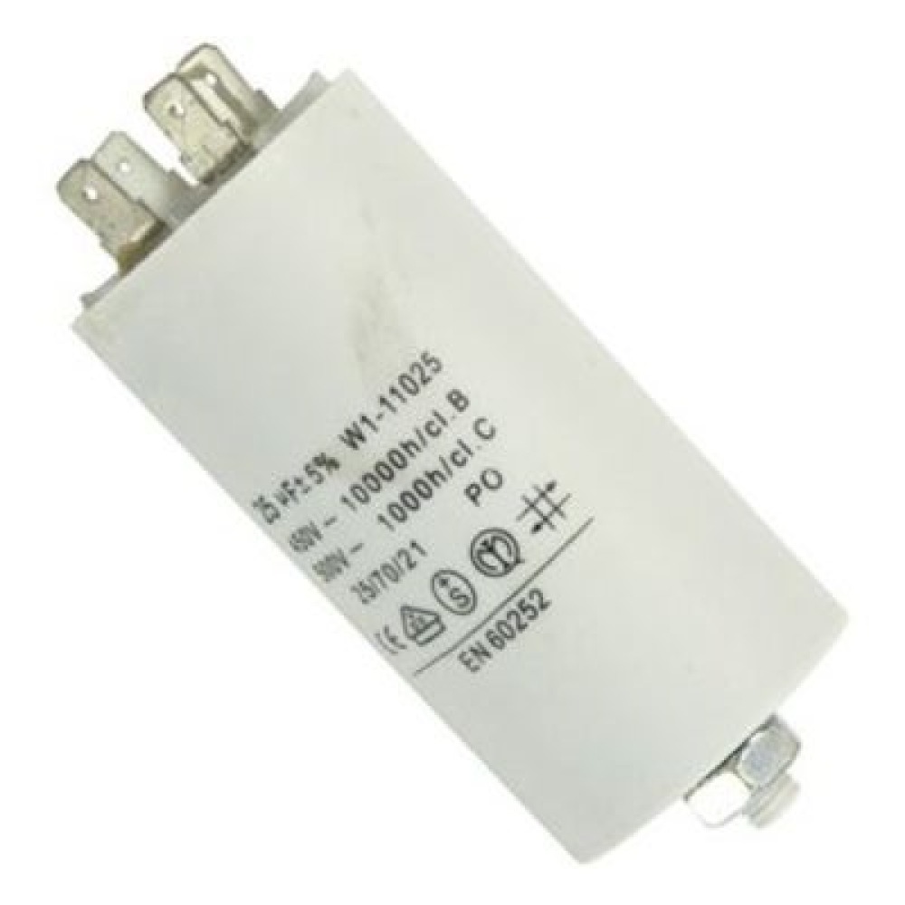Condensador 25 mf micro farad 450v 50 60 hz condensador de arranque motor universal a borne am w1 11025 comar - 1