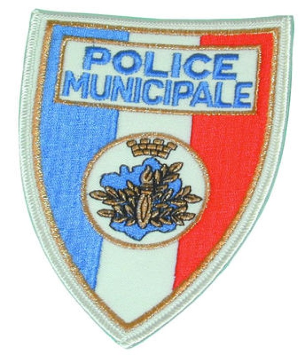 Shield municipal police badge police municipal shields badges jr international - 1