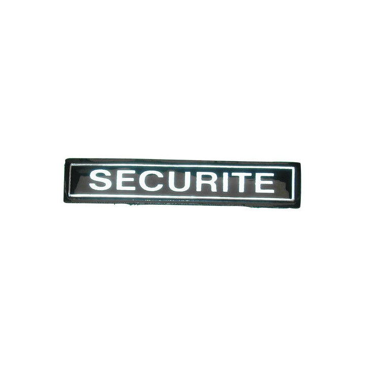 Bar security retro pvc velcro security badge security shield security badge security shield