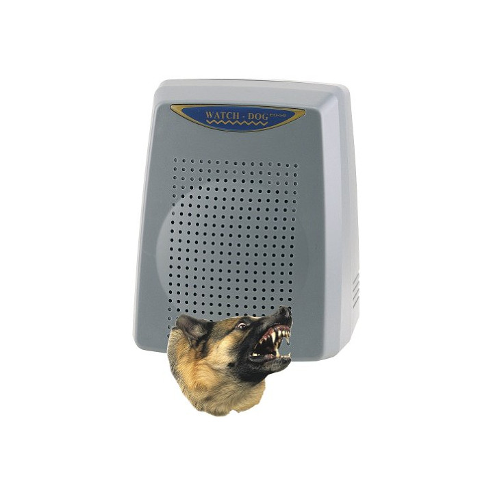 Motion detector con audio 110v 220v 12v allarme cane da guardia elettronico a radar volumetrico 220vca 12vcc abbaiamento cane ed