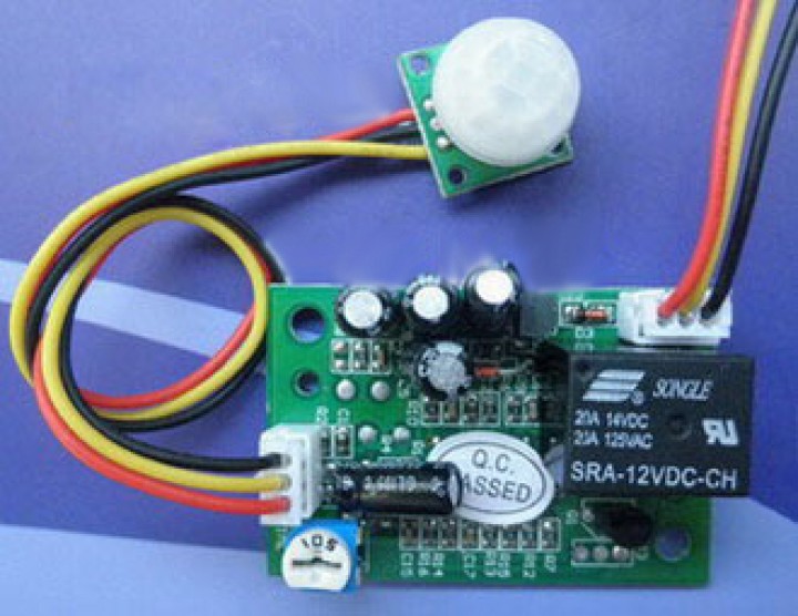 Mini pir bewegungsmelder zum einbauen 12vdc velleman - 2