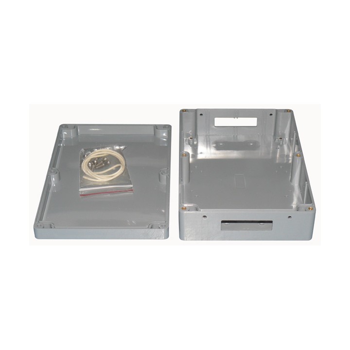 Abs scatola sigillata con scatola di montaggio flangia scatola 222x146x55mm scatola g317mf velleman - 1