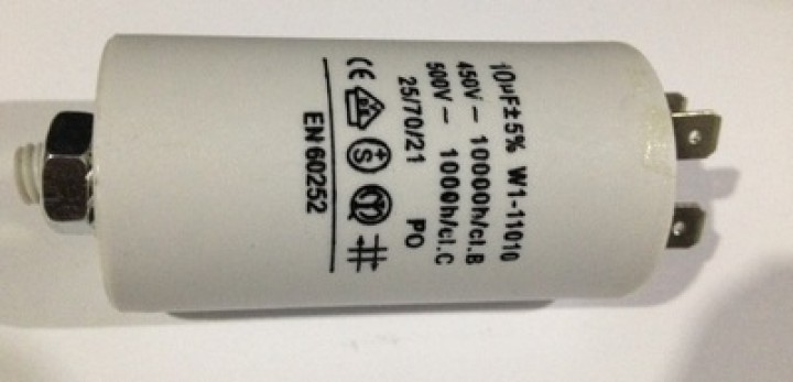 Cap 10uf kondensator 10 mf 450v 50/60 hz motorinbetriebnahme w1 11.010 wohnung lug uhr jr international - 1