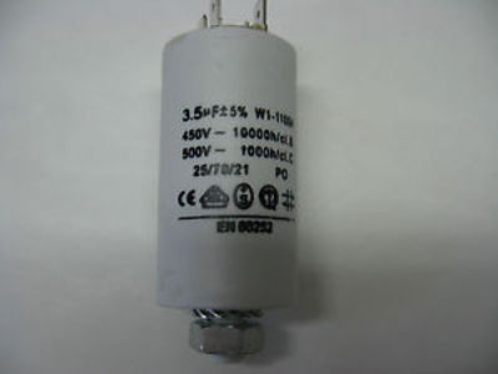 3.5mf kondensator mf mikrofarad 450v 50/60 hz motorinbetriebnahme w1 11.004 wohnung lug uhr jr international - 1