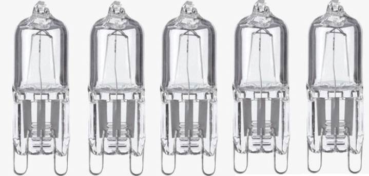 5 halogen g9 25w 220v 230v 240v klar 1 pc 2000h lampe licht lighting energiewirtschaft jr international - 1