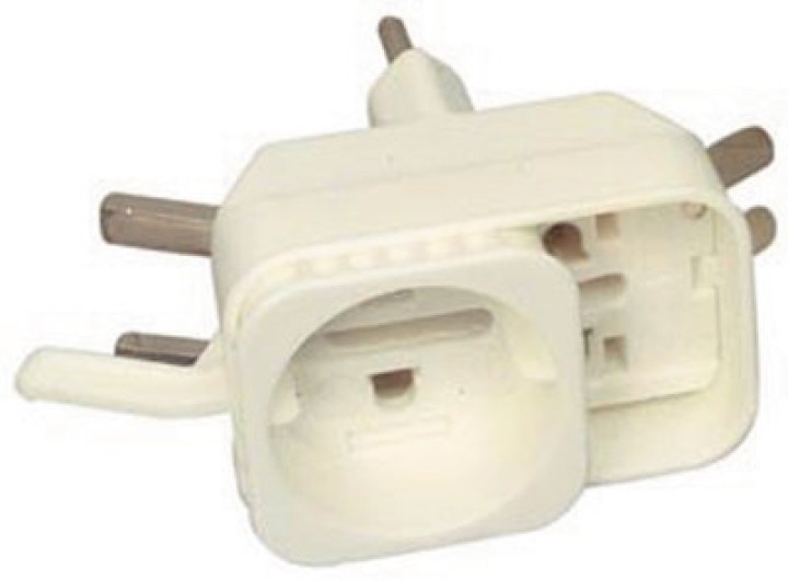 Adaptador enchufe electrico viaje universal enchufe multi pais europa inglaterra uk alemania usa jr international - 1