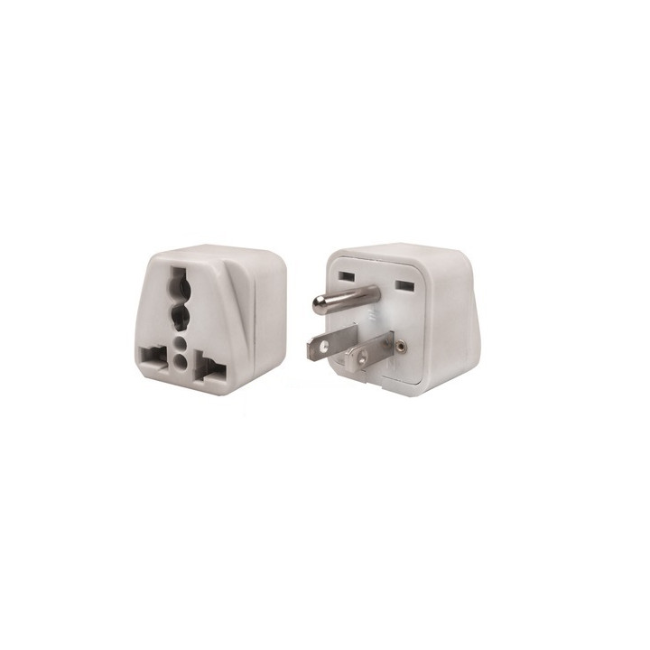 Adaptador electrico 6a macho americano a hembra euro universal adaptadores conectores adaptadores adaptador convertidor jr inter