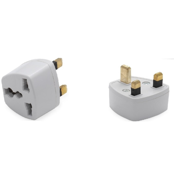 UK Travel Adapter For TYPE G Plug - Works With Electrical Outlets In United Kingdom, Ireland, Great Britian, Scotland, England, 