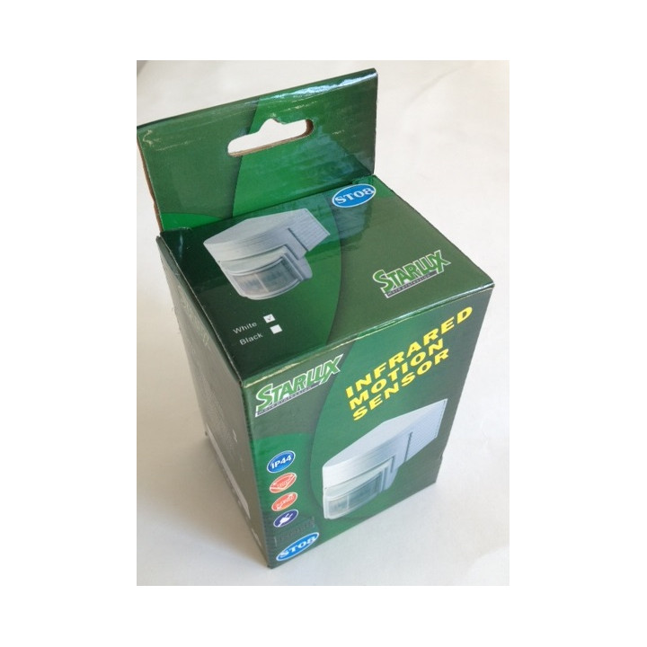 Rivelatore luminoso allarme luminoso 220vca 1000w 10m bianco volumetrico ad infrarossi anti intrusione velleman - 1