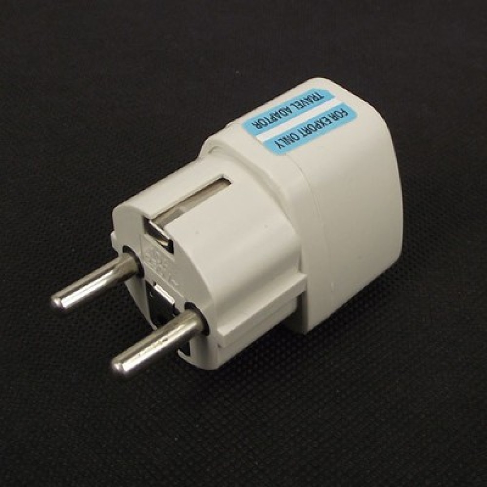 Adattatore presa europesa verso presa inglese adattatori viaggi 16a 250vca convertitore adattatore converter jr international - 