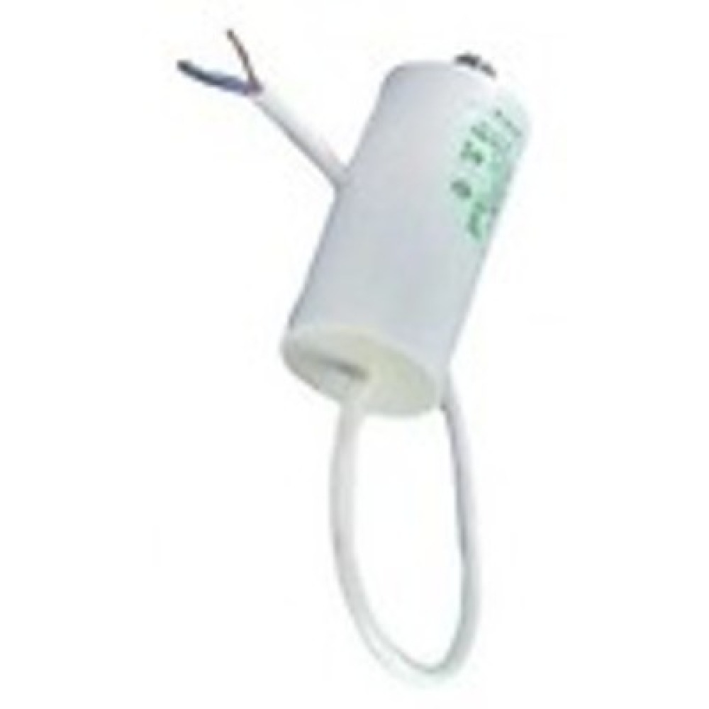 Condenser 1.25 micro farad 450v 50 60 hz universal motor starting condenser with terminal wire jr international - 1