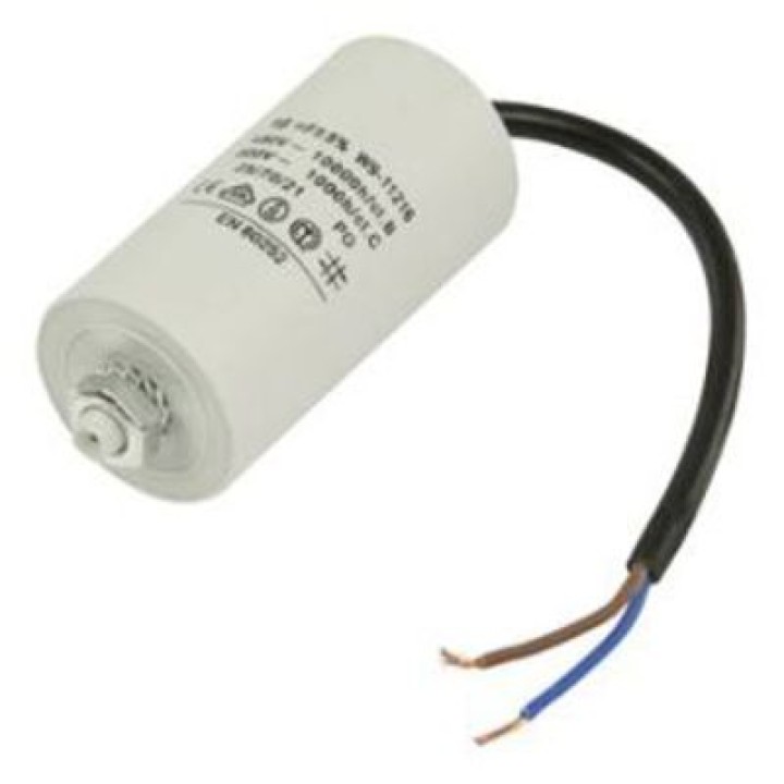 Condensatore 1 micro farad 450v 50 60 hz condensatore di avviamento motore universale con wire jr international - 1