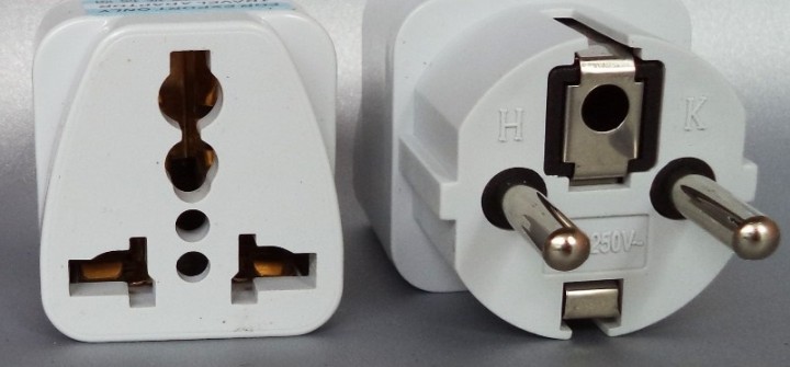 Adaptadores electricos clavija europea hacia clavija inglesa adaptadores 16a 250vca electricos convertidor jr international - 3